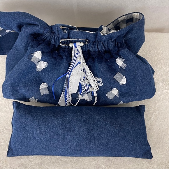 DESIGNER "FURBABY" TOTE CARRIER (NWOT) HANDMADE - Picture 2 of 15